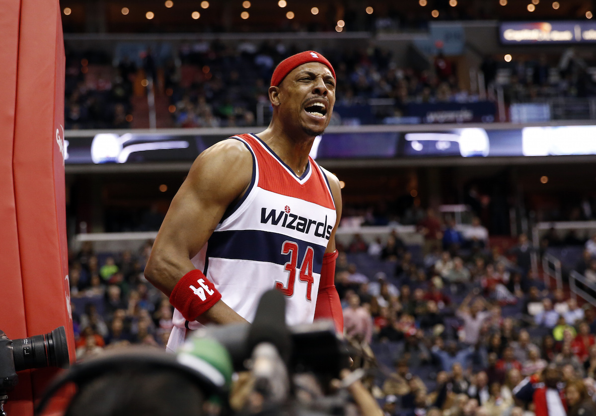 Video: Paul Pierce buzzer beater gives Wizards win over Hawks