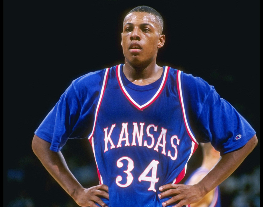 paul pierce ku jersey